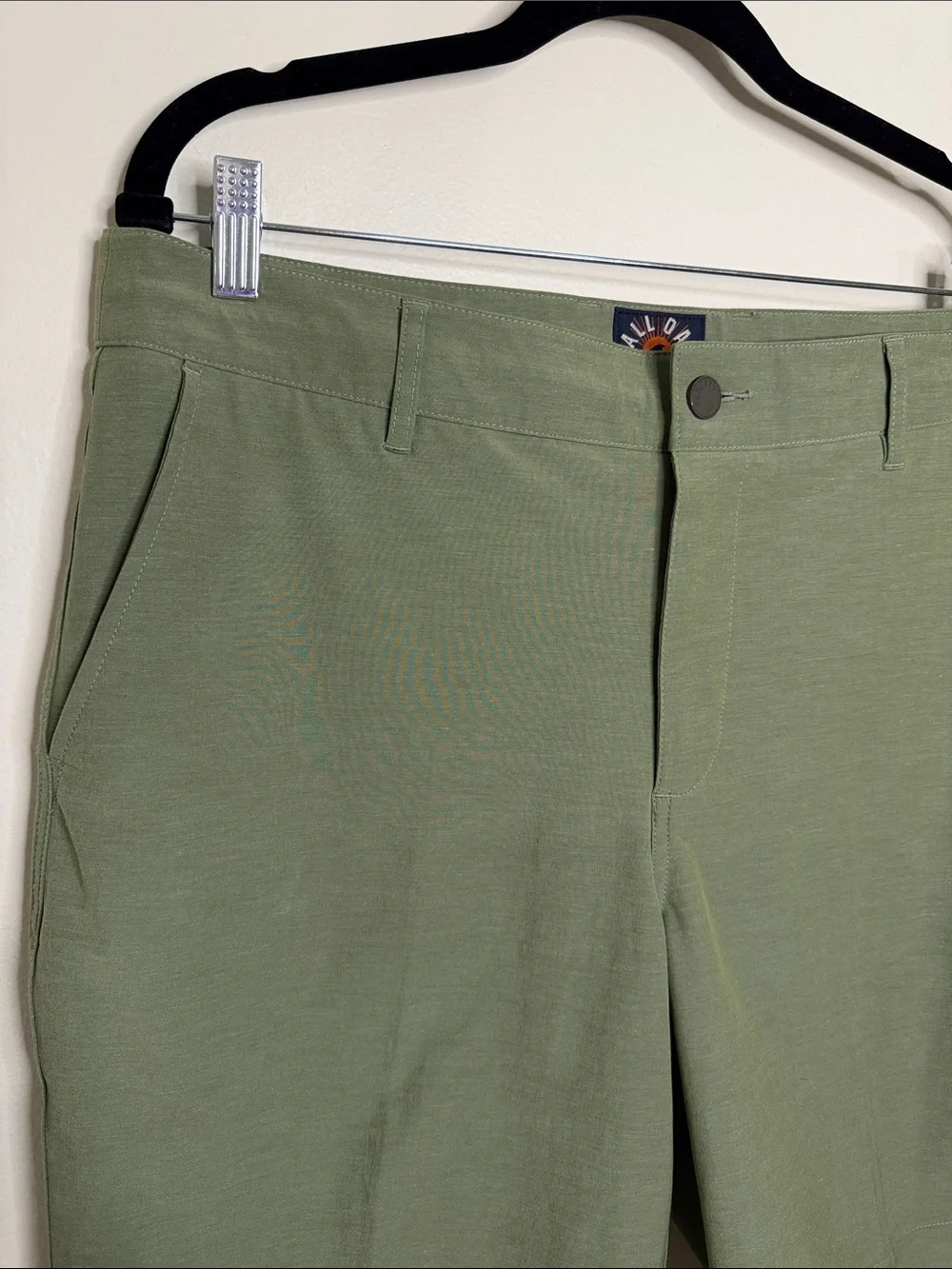 Faherty Belt Loop All Day Shorts in Olive Men's Waist 35